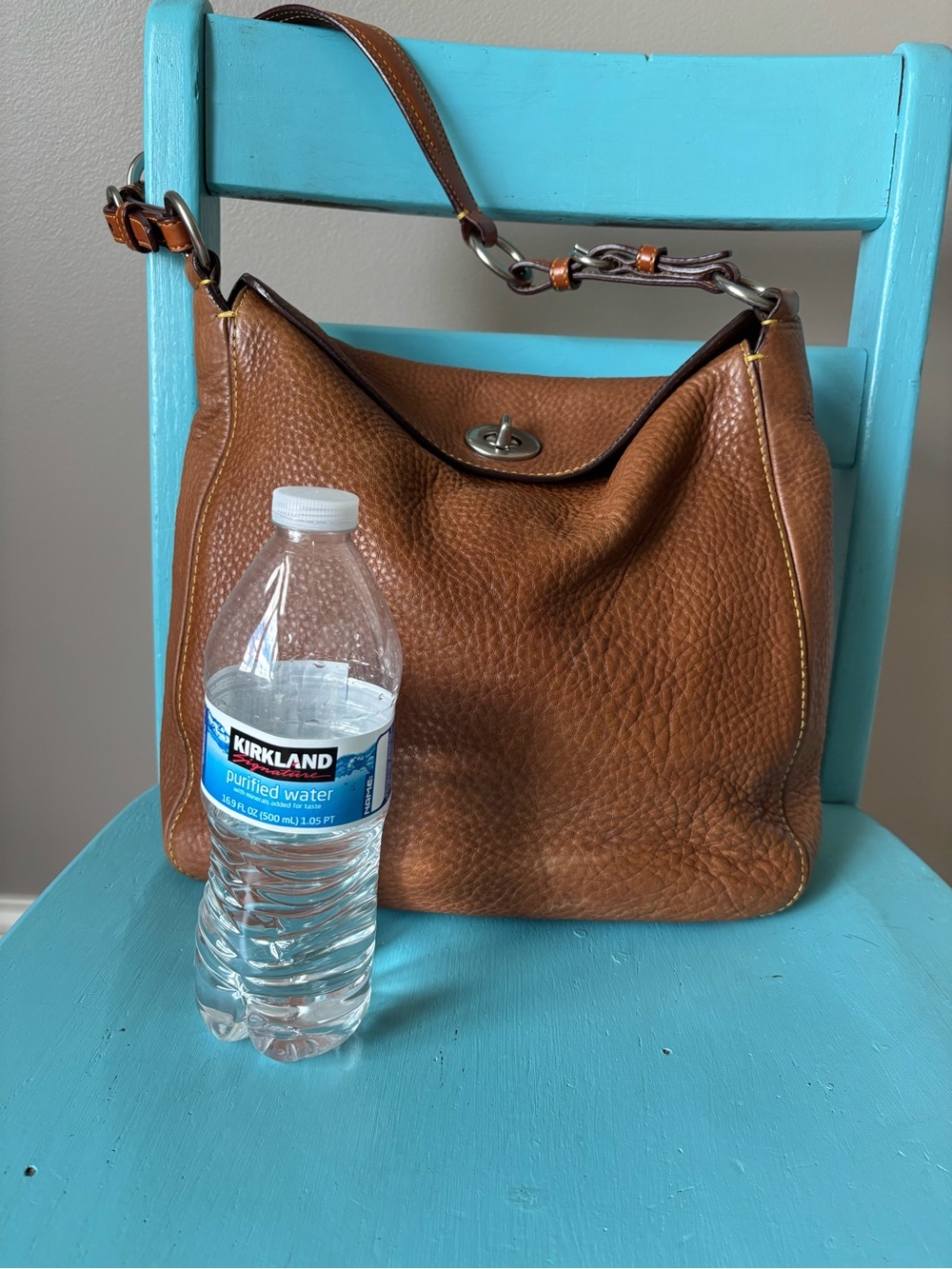 Rare Vintage Coach Chelsea Leather Hobo Handbag Vtg 2004 Y2K - Picture 12 of 13